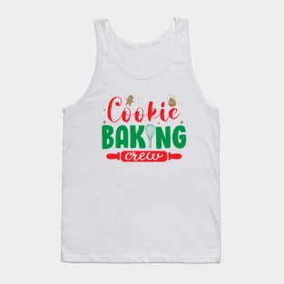 Cookie Baking Crew Funny Christmas Holiday Cookies Gift Tank Top